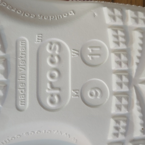 Crocs University of Alabama Crimson Tide Clogs Ted White Bama Mens Sz 10 - Picture 5 of 7